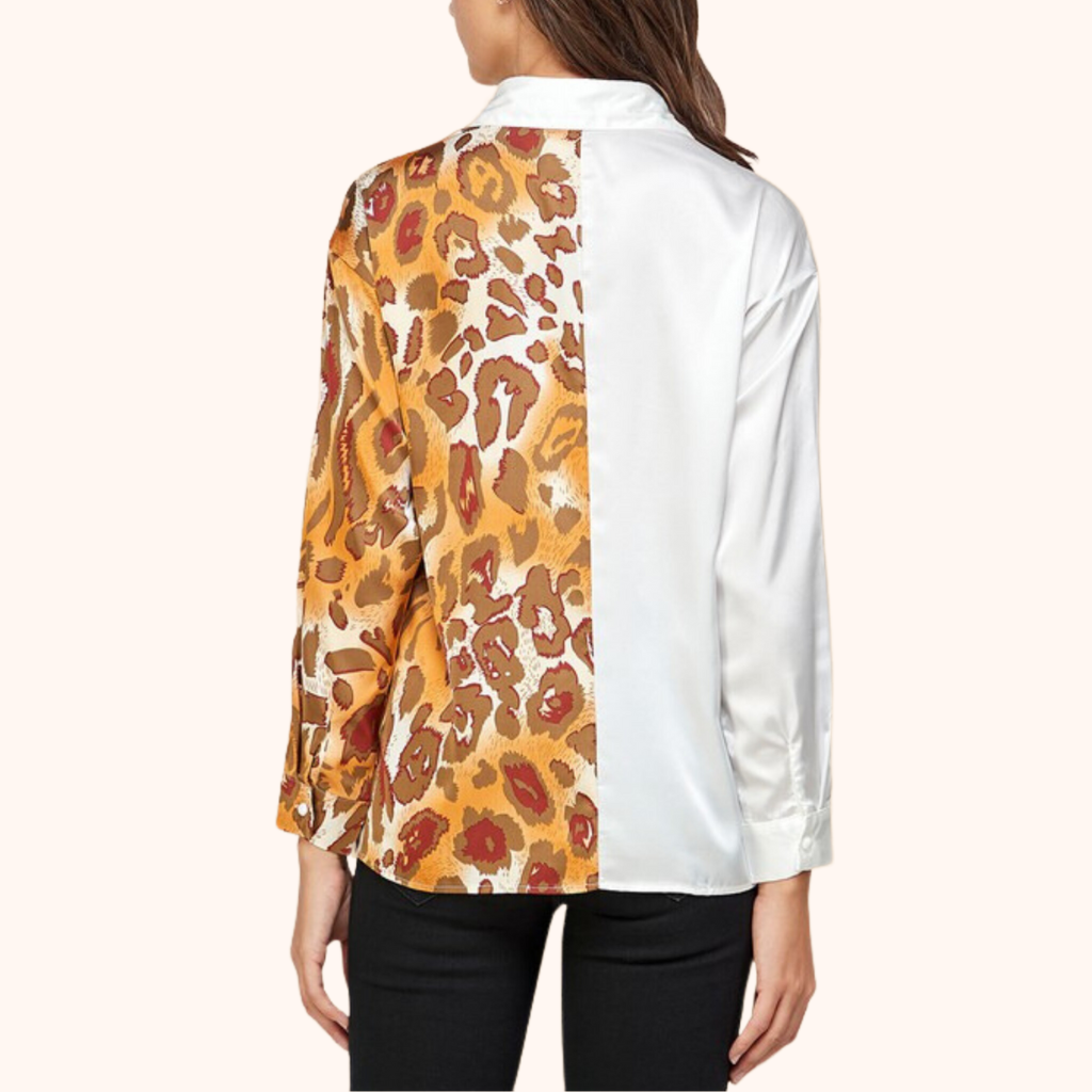 Animal Print Blouse