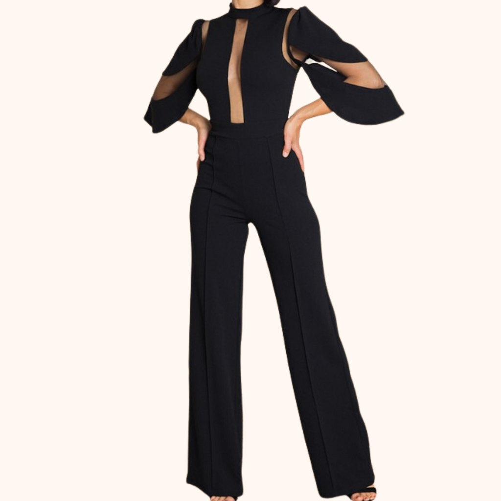 Black Fashion Jumpsuit