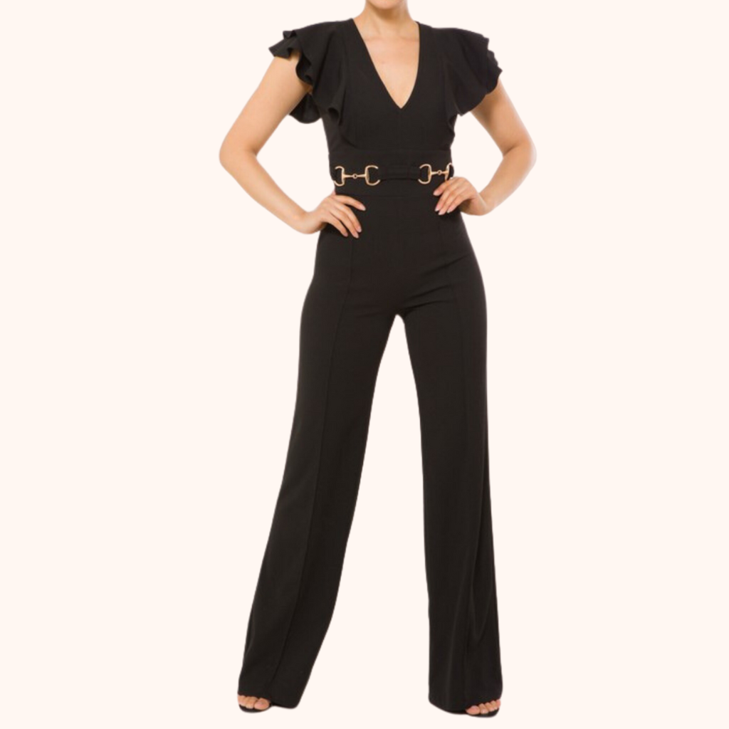 Black Gold Jumpsuit