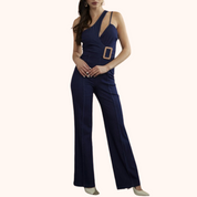 Denim Stretch Jumpsuit