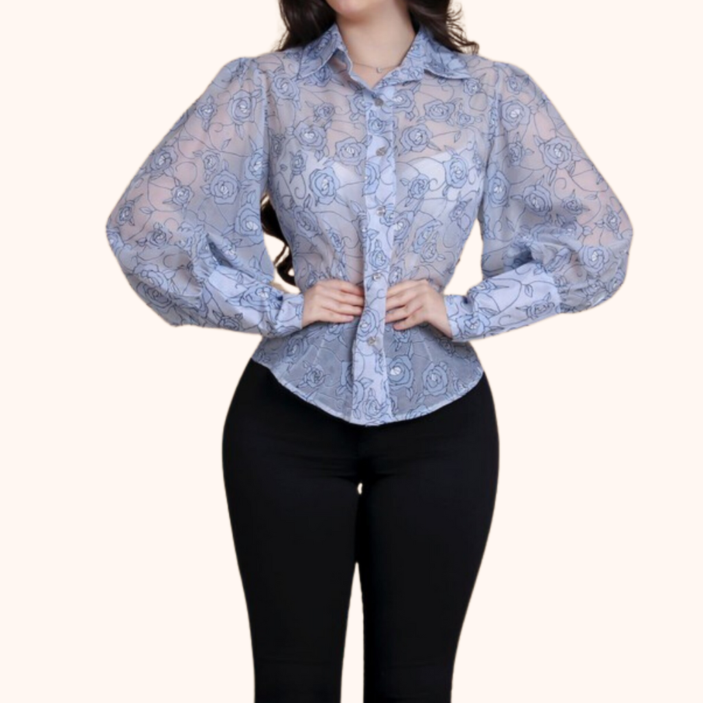 Flower Printed Blouse