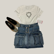 Heart Crop Top