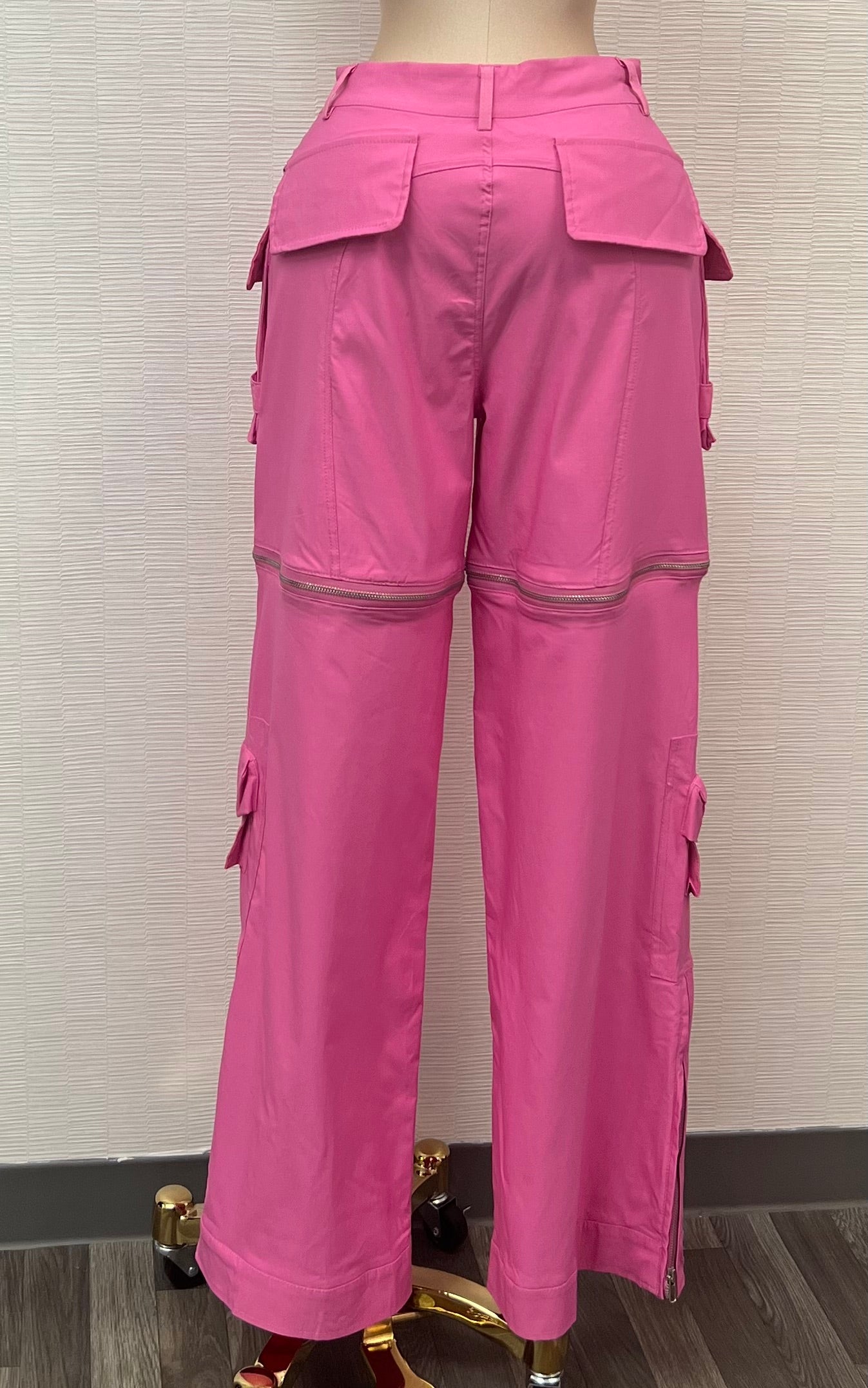 Pink Cargo Pants