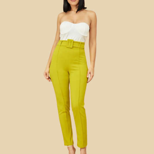 Lime Perfect Fit Skinny Pants