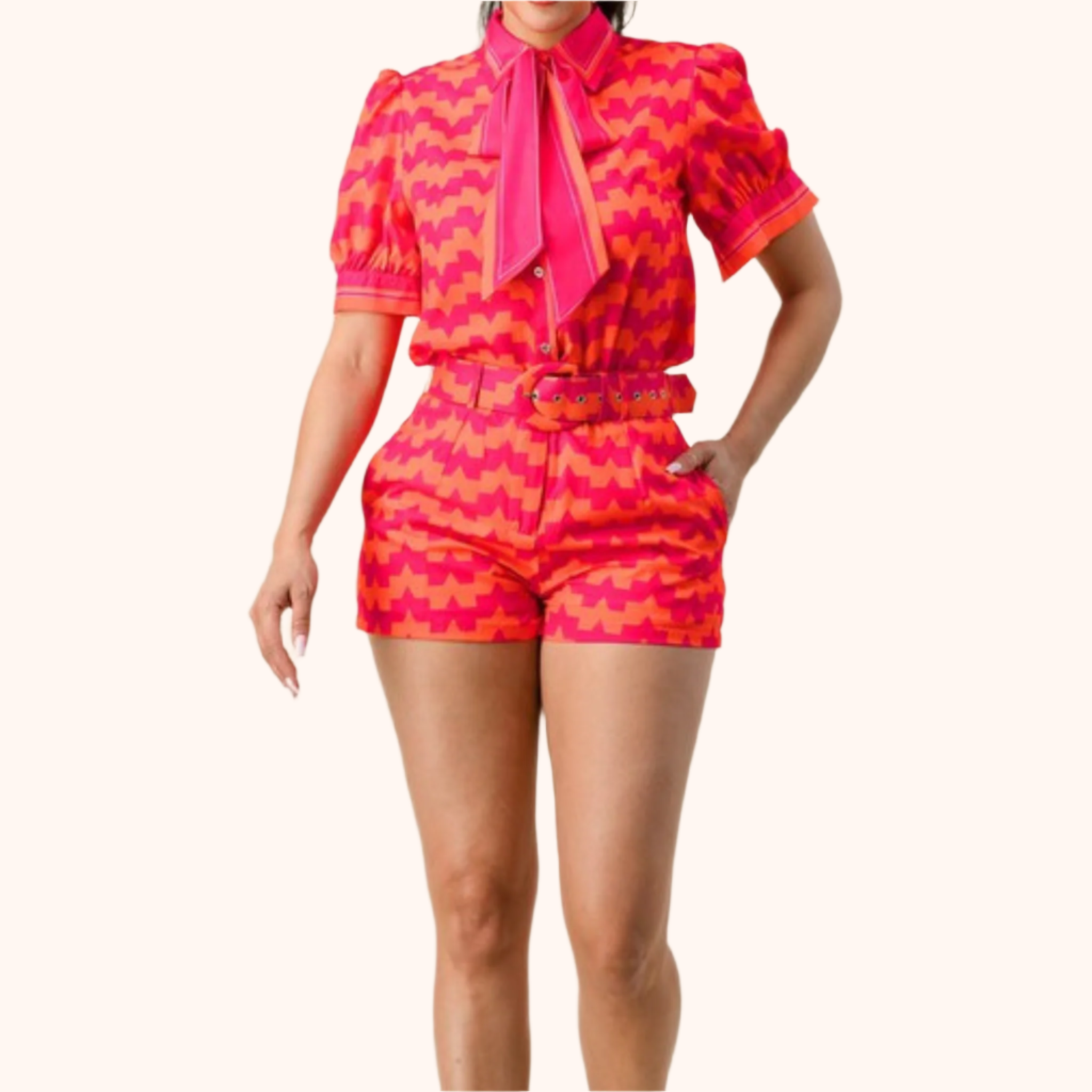 Orange Fuchsia Set