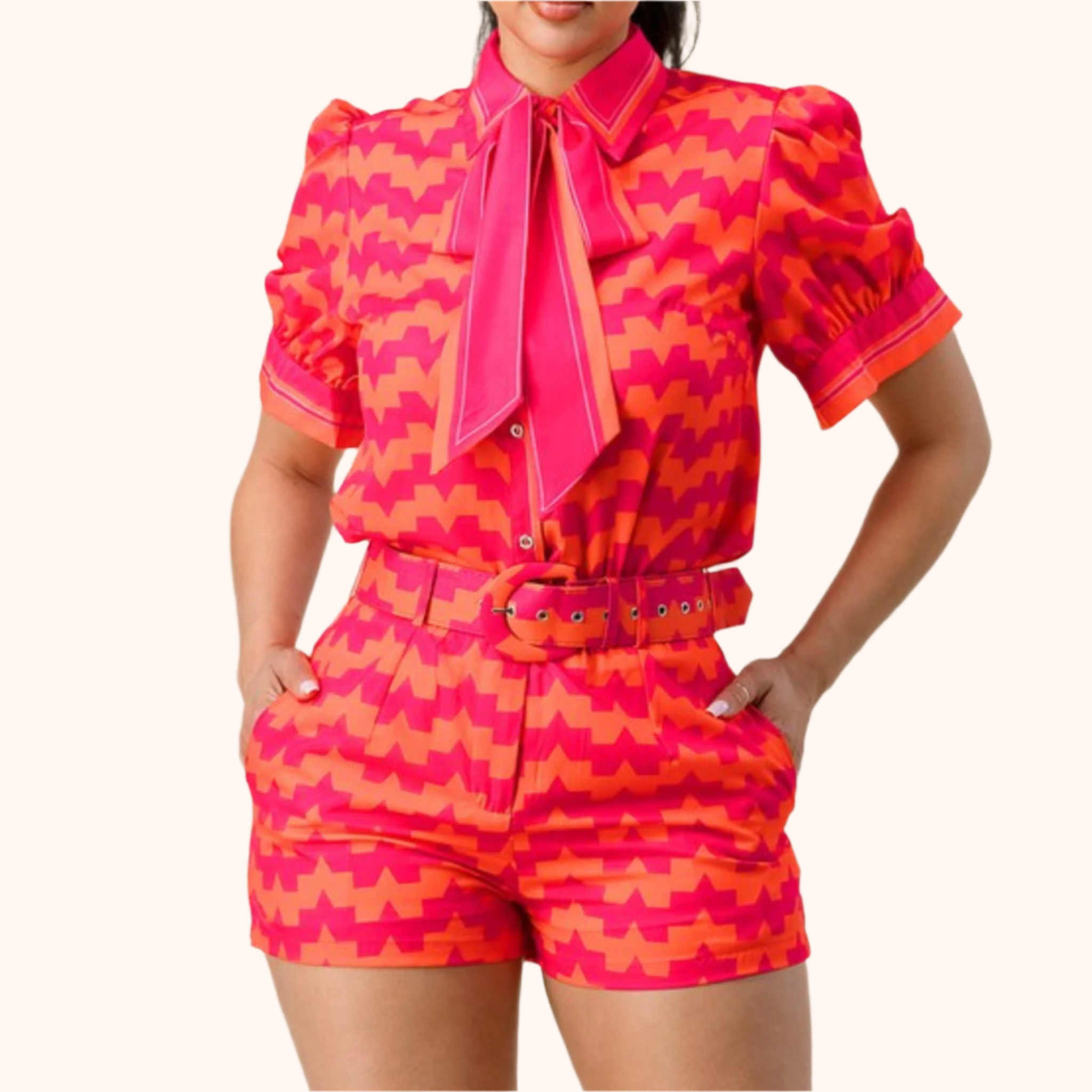 Orange Fuchsia Set