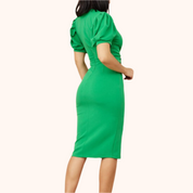 Puff Sleeve Dress