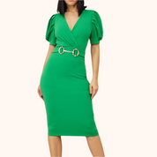 Puff Sleeve Dress