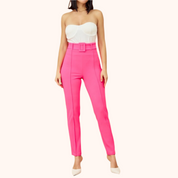 Pantalón Pitillo Perfect Fit Fucsia