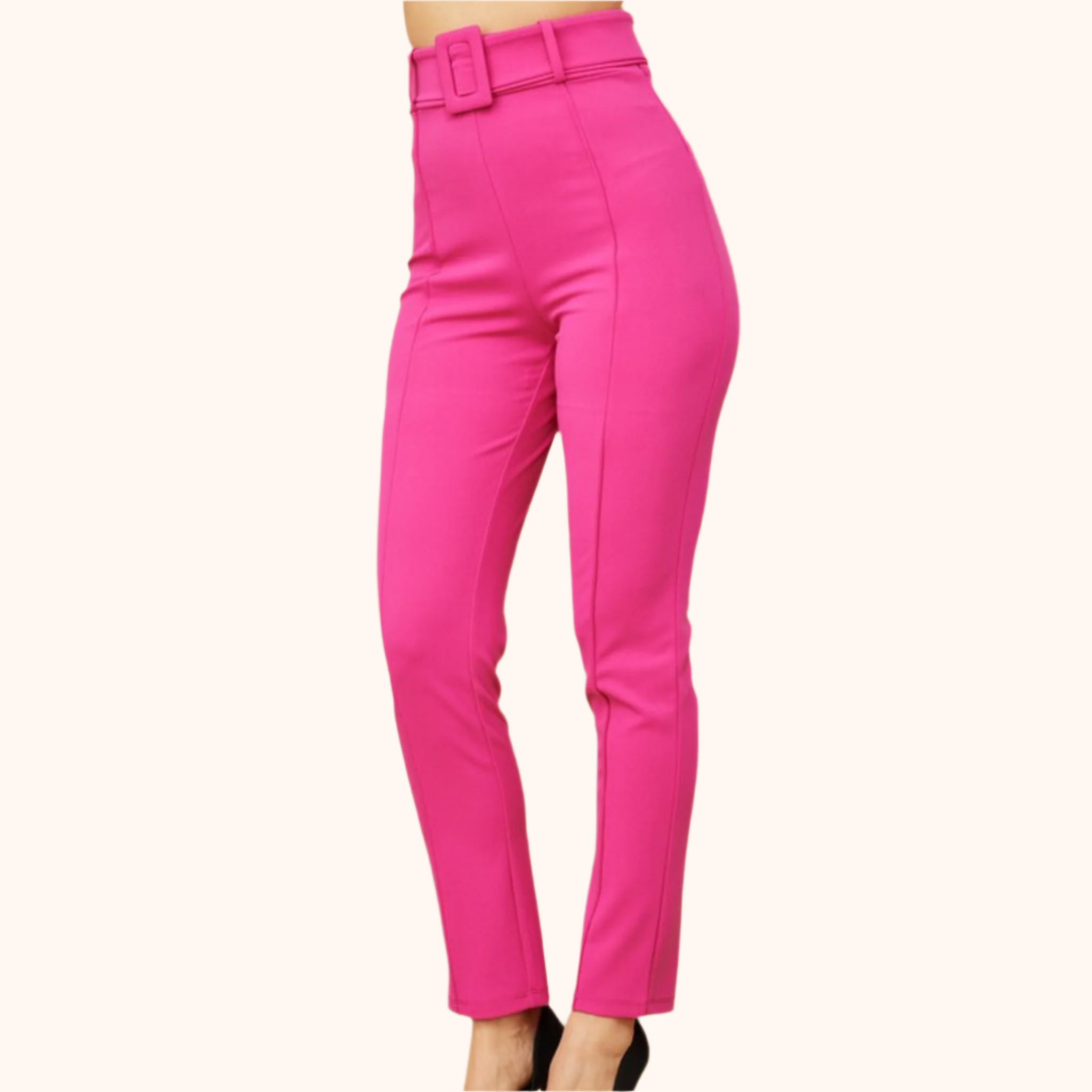 Perfect Fit Skinny Pants Fuchsia